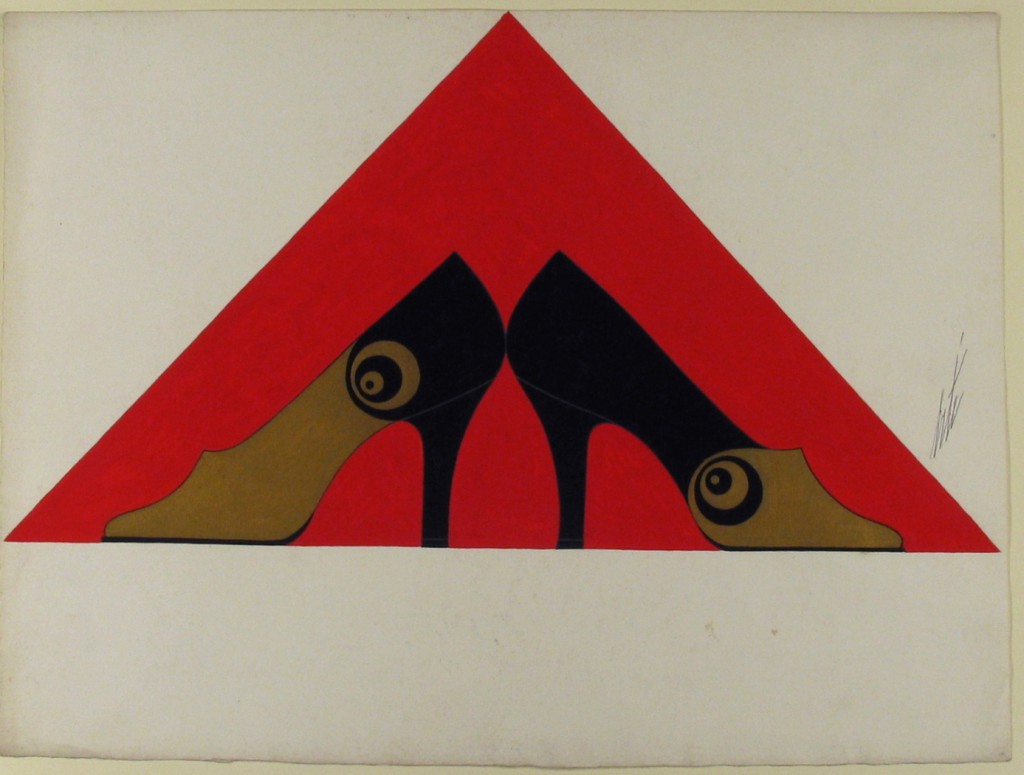 Shoe Design for Delman's Shoes, New York